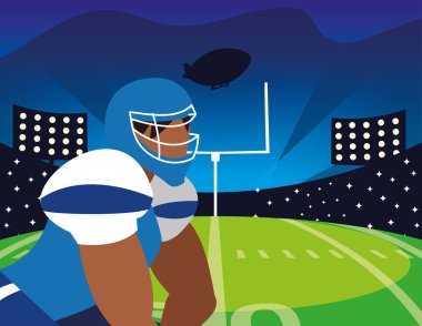 Rugby 'nin erkek futbolcusu, üniformalı sporcu