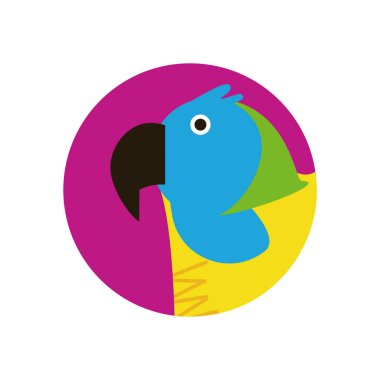 Brezilya vektör tasarımından izole edilmiş garota