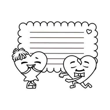 Yazılacak arkaplan kağıdıyla kart sevgililer günü