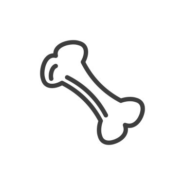 beyaz arka planda ölü kemik silueti