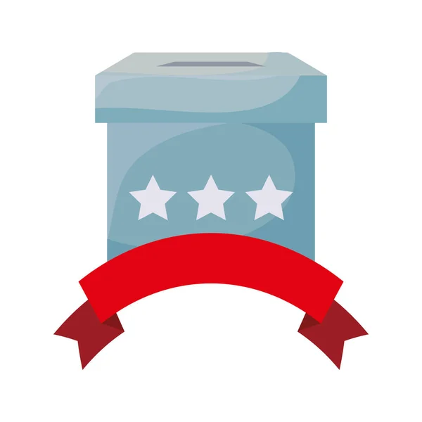 美国快乐总统的投票箱日矢量设计 — 图库矢量图片