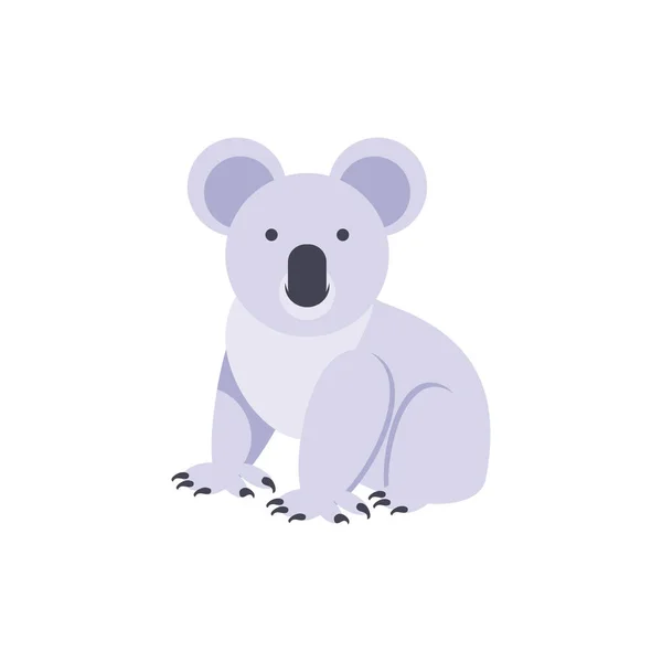Aranyos ausztrál koala vektor tervezés — Stock Vector