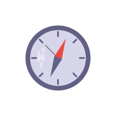 İzole pusula vektör tasarımı