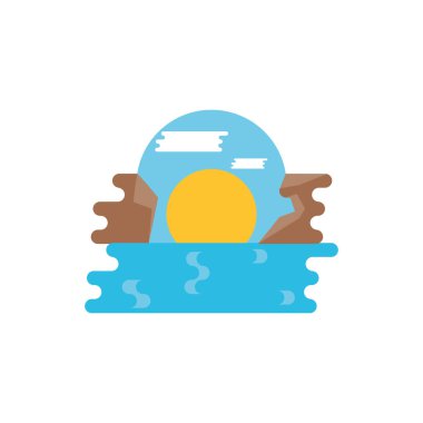 İzole edilmiş Avustralya peyzaj vektör tasarımı