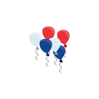 Parti ve kutlama balonları vektör tasarımı