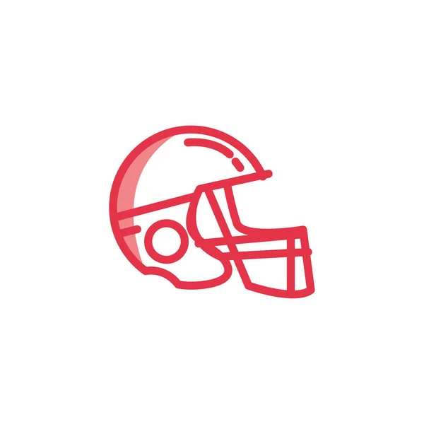 American Football Helm Vektor Design — Stockvektor