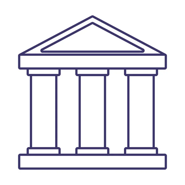 隔離されたお金の銀行のベクトルデザイン — ストックベクタ