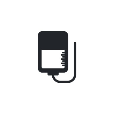 serum bag, silhouette style icon