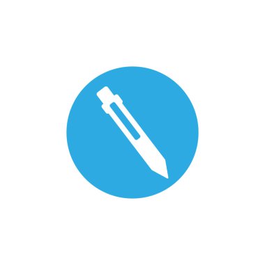 micro pipette, block and flat style icon