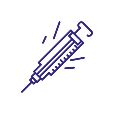 injection icon , line detail style