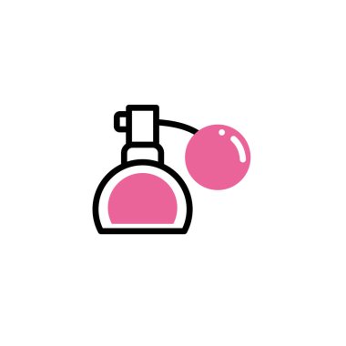 bottle spray, line style and color