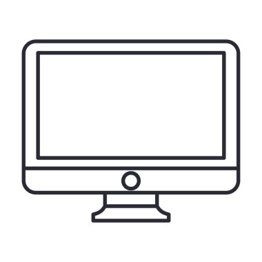 bilgisayar ekranı simgesi, satır biçimi simgesi