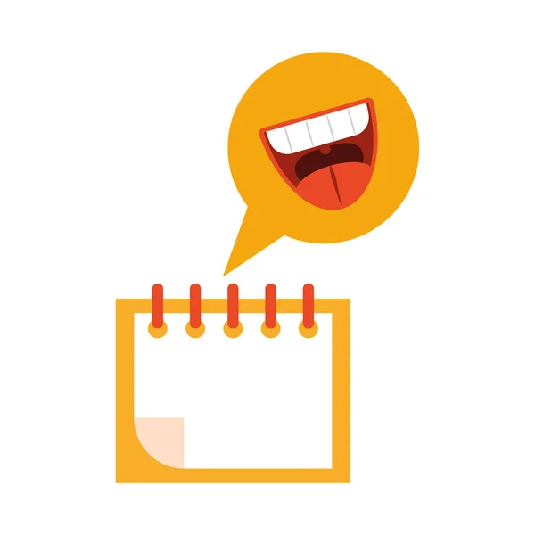 Calendar reminder with icons april fools day — Wektor stockowy