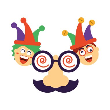 face expression comic, fools day