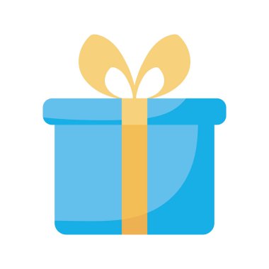 Papyon düz stil vektör tasarımlı hediye