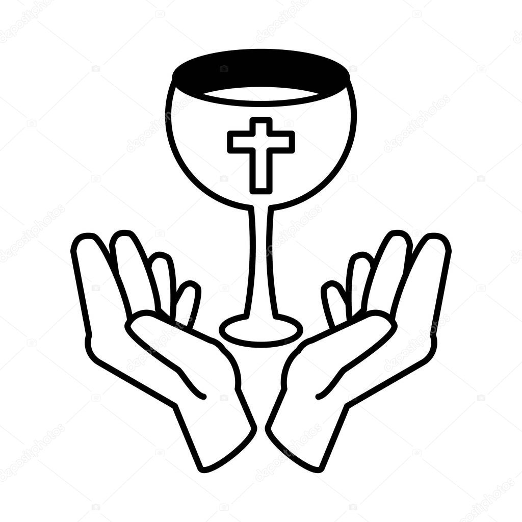 eucharist symbols of bread and wine