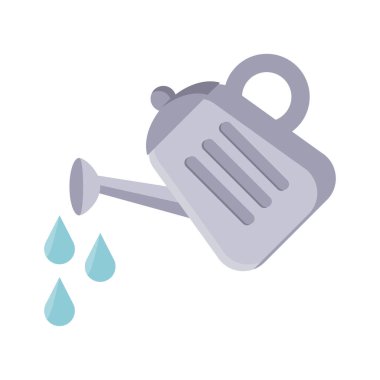 su kutusu ve damla simgesi, düz ayrıntı biçimi