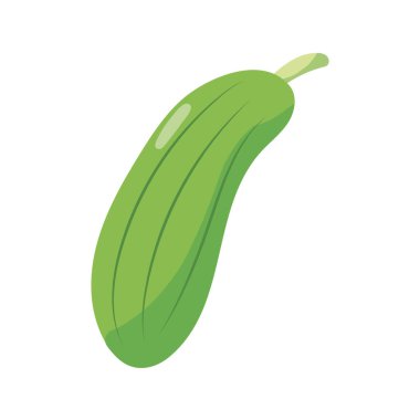 salatalık sebze simgesi, düz ayrıntı biçimi