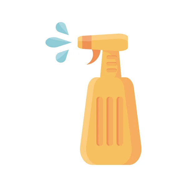 Spray bottle icon, flat detail style — Stock Vector