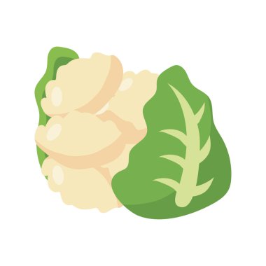 Karnabahar simgesi, düz ayrıntı biçimi