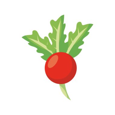 turp sebze simgesi, düz ayrıntı biçimi