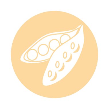 bezelye simgesi, blok biçimi