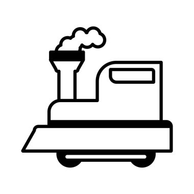 Beyaz arka planda oyuncak tren, bebek oyuncakları