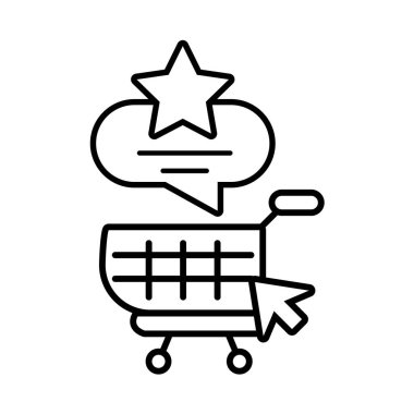 Beyaz arka planda dijital elementlere sahip alışveriş arabası