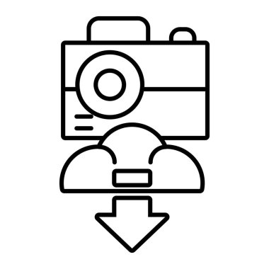 Bilgileri beyaz arkaplandaki buluttan indir