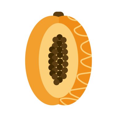 Taze ve lezzetli patiler beyaz arka planda