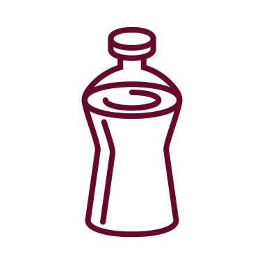 su şişesi simgesi, satır biçimi tasarımı