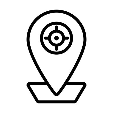 Beyaz arkaplanda yer optimizasyonunun göstergesi