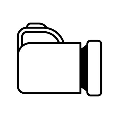 Beyaz arkaplanda kurtarma feneri