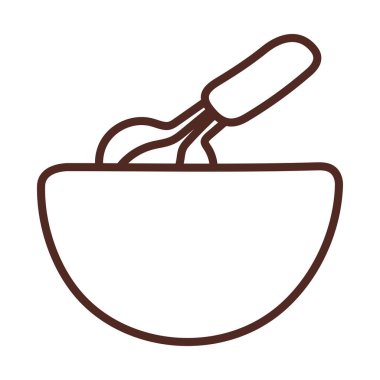 fırın çırpma, satır biçimi simgesi