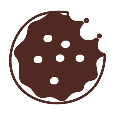 Çikolatalı kurabiye, satır biçimi simgesi