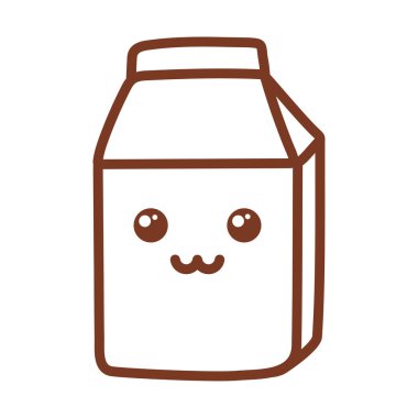 süt kutusu, satır biçimi simgesi