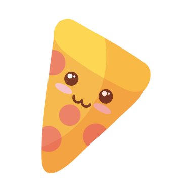 Parça pizza beyaz arka plan üzerinde