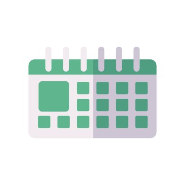 Takvim simgesini, düz stil