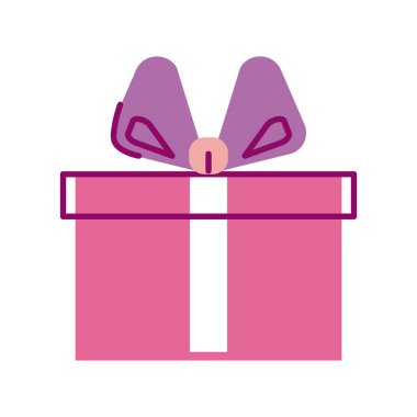 gift box, line style and color