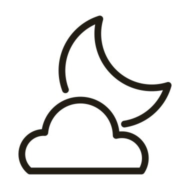 topaklı ay, satır biçimi simgesi