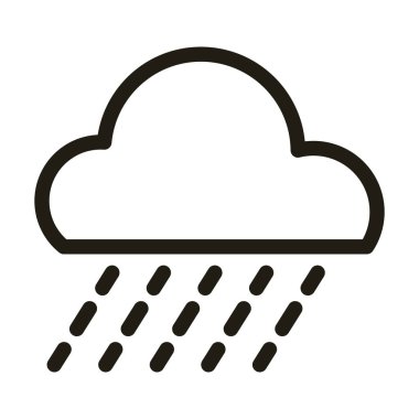 Yağmurlu bulutlar, satır biçimi simgesi