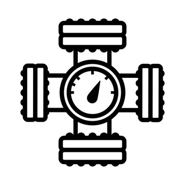 basınç gösterimi, satır biçimi simgesi