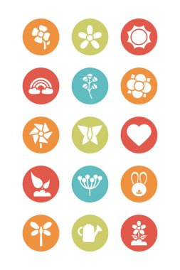 Yay simgeleri, blok ve düz biçim simgesi