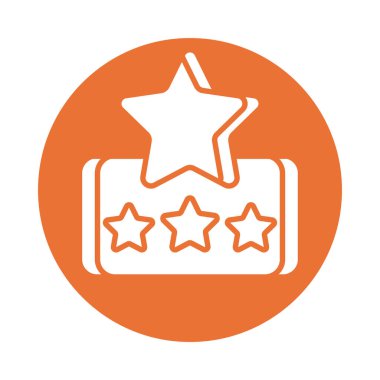 Yıldızlı amblem, siluet biçimi simgesi