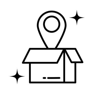 karton kutu, yer imleci, satır biçimi simgesi