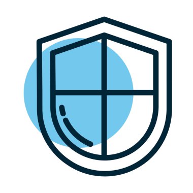 Çapraz kalkan, satır biçimi simgesi