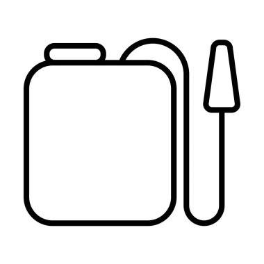 Bahçe spreyi, satır biçimi simgesi