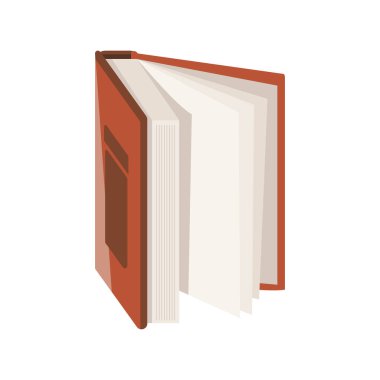 Beyaz arkaplan üzerine kitap aç