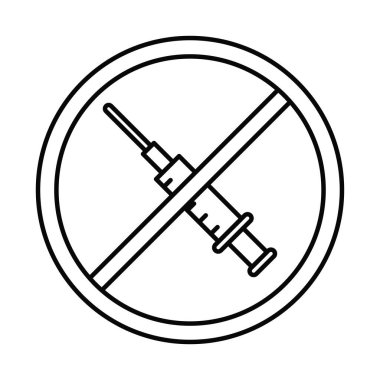 sembol aşısı yasaklandı, satır biçimi simgesi