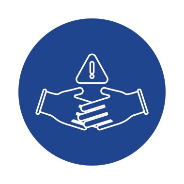 Tokalaşma yok, satır blok biçimi simgesi